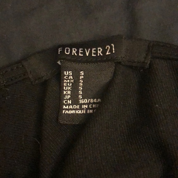 Black mini pendulum dress forever 21 - Picture 4 of 4